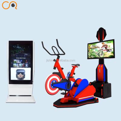 China Jishi Fitness Bicycle 9D VR Bike Simulator VR Bicycle For 9D VR Theme Park en venta