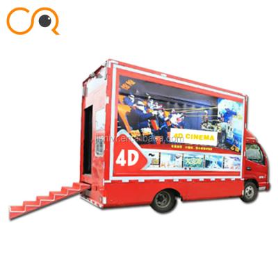 Κίνα Jishi Cinema Truck Mobile Cinema Truck  5D Cinema Simulator 3d glasses προς πώληση