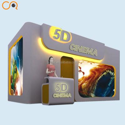 中国 Motion Simulator Mobile Cinema Truck 5D Cinema Hydraulic System 5d 9d Cinema 販売のため