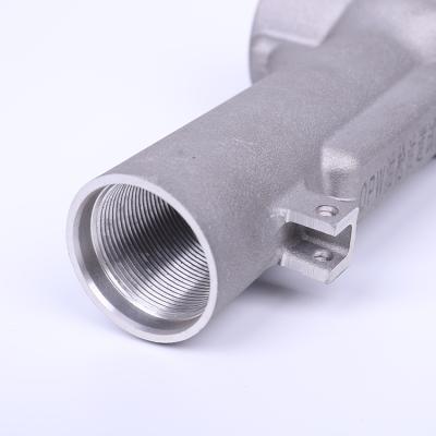 China OEM ODM Factory Sand Casting Gravity Casting Process Products Aluminum Aluminum Die Casting Nozzle Part for sale