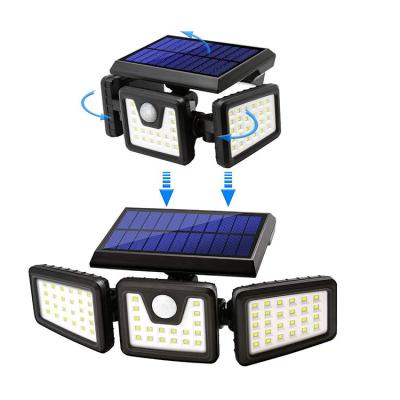 China Garden Factory Supplies Solar Light Lamp High Brightness Induction LED Outdoor Waterproof Solar Wall Lamps for sale