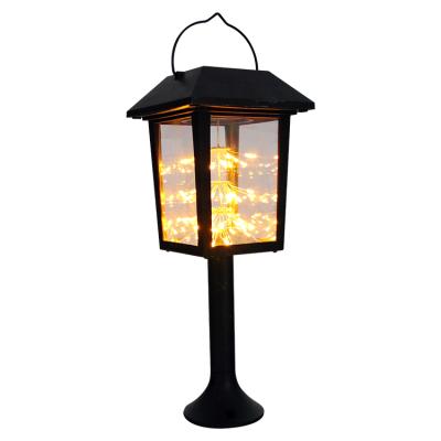 China Waterproof Solar Led Flashing Outdoor Solar Led Garden Christmas Stock String Lamp Flame Lamp Decorative Light for sale