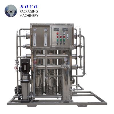 China Pure Water Treating 1000L / Industrial Pure H / Reverse Osmosis RO Water Treatment Equipment UV Purified Drinking Water Machine for sale