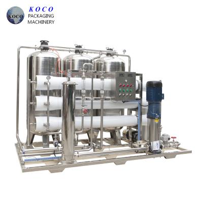 China Pure Water Treating KOCO 4T Water Softener Water Production Machine Line / Water Plant / Water Purified Deionizer Unit for sale