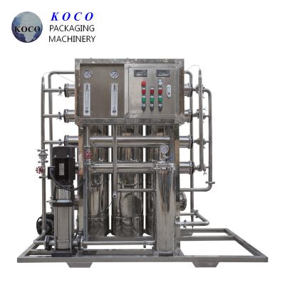 China Pure Water Treatment Hot Selling Every Hour 1T RO Equipment Purify Machine Pure Water Treatment Machinery for sale