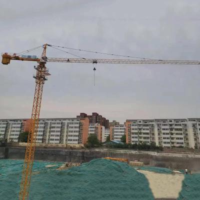 China Tower Crane HengQi Tower Crane QTZ125 Boom Length 60m Tip Load 1.5 Ton For Sale for sale