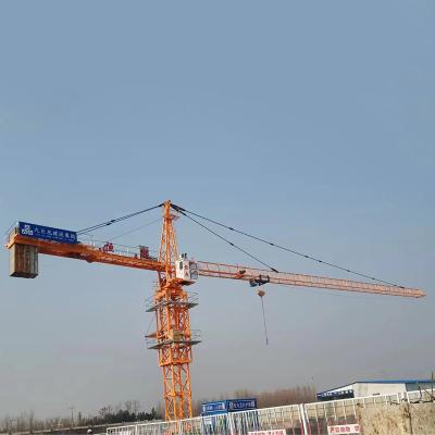 China Tower Crane HengQi 10 Tons Max Load Capacity QTZ160 Tower Crane Head Hammer en venta