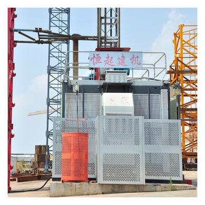 China Building Material Shops HengQi Good Quality Factory Outlet SC200 Frequency Building Hoist Construction Lifter en venta