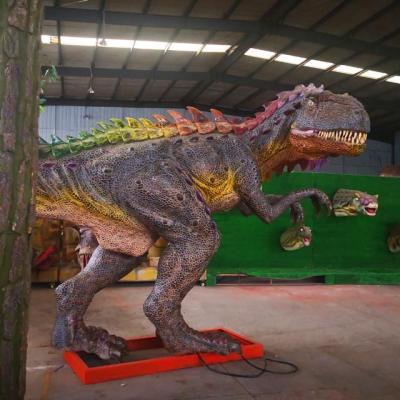 China Theme park animatronic model	Realistic Animatronic  Indoor, Outdoor, Artificial Dinosaur, for sale