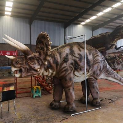 China Newest Museum Four Legs Dinosaur Costume Life Size Animatronic Dinosaurs for sale