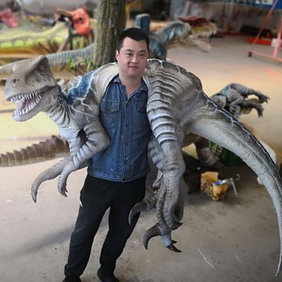 China Attractive Museum Dinosaur Party Costume For Fun Life Size Animatronic Dinosaurs for sale