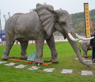 China Large Modern Attractive Garden Elephant Sculptures for sale