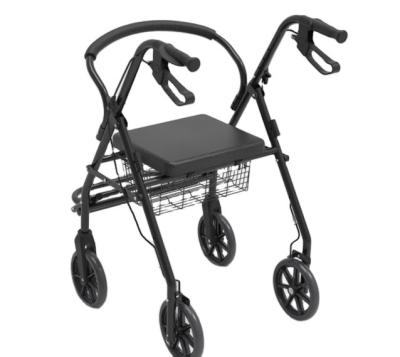 China Metal Fold Walker Push Walker Walker For Adults Walking Aids for sale