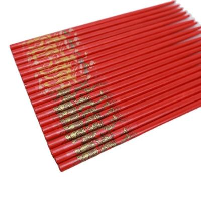 China Viable Bamboo Chopsticks Chinese Style Carving Bamboo Chopsticks Big Red Dragon And Phoenix for sale