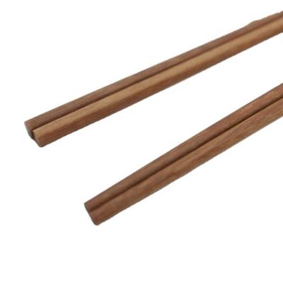 China Viable Chicken Wing Wood Chopsticks Red Sandalwood Quick Unwaxed Unglazed Solid Wood Dinnerware for sale