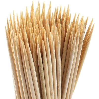 China Good Quality Suitable Non-stick BBQ Grill Price Long Bamboo Skewer for sale