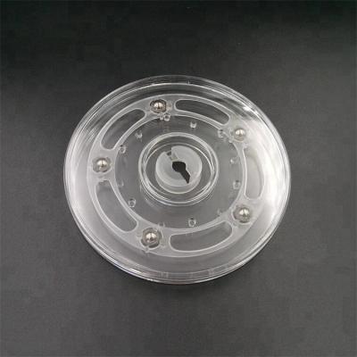 China AS-3 low noise rotating clear plastic lazy turntables susan turntable for sale