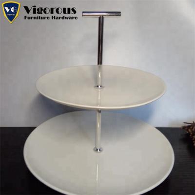 China Sustainable Wedding Cake Stands Cheap Metal Three Tier Cake Stand for sale