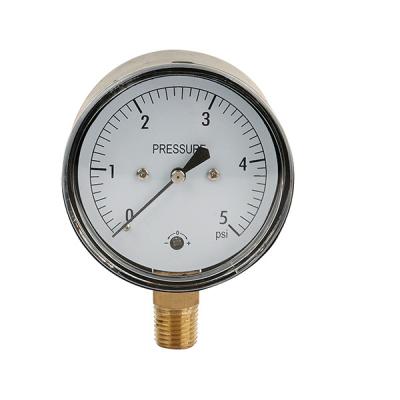 China 5 Psi Low Pressure Capsule Pressure Gauge for sale