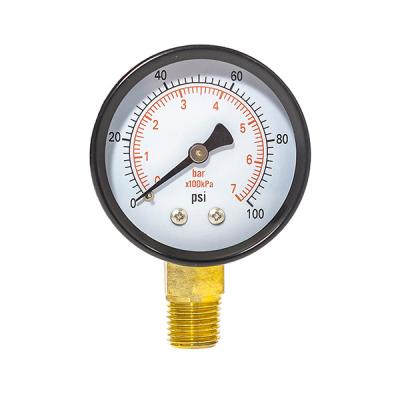 China Stainless Steel 1.5'' 100 Psi General Liquid Pressure Gauge 1/8 BSP for sale