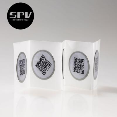 China Flexible Ultralight Mifare NFC Sticker Roll QR Code Printable for sale