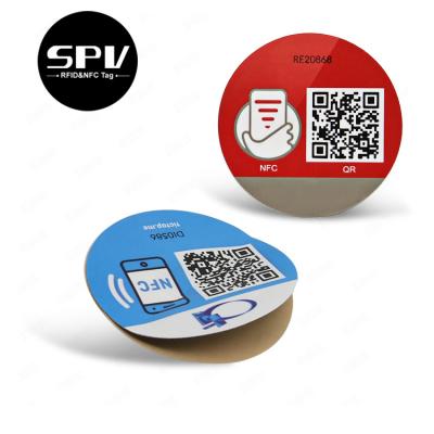 China Waterproof / Waterproof NFC QR Code Sticker Roll Mifare Ultralight for sale