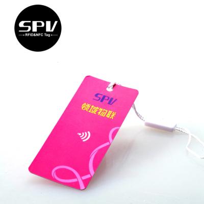 China Coated Paper Clothing Management RFID Garment Tag for sale