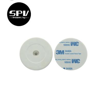 China Outdoor PVC/ABS/Epoxy NFC Tag PVC 50mm PET Tag With Sticker for sale