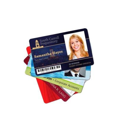 China Waterproof / Waterproof Smart ID Card School Wear Resistant Material Customize Photo Name ID Number for sale