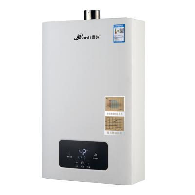 China Hotel Calefones a gaz de agua 12L 16L lpg forced constant temperature gas water heater for sale