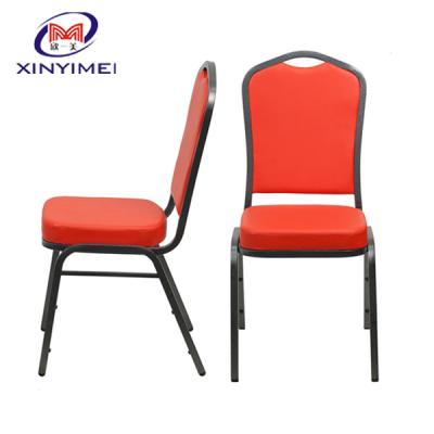 China Durable Hotel Gold Iron Tube Banquet Dining Chair for sale