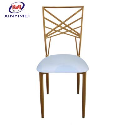 China 2020 modern wedding furniture event gold metal sillas chiavari chairs for sale for sale