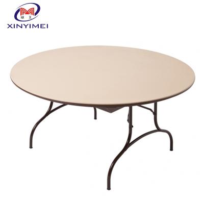 China Foldable Home Furniture Melamine Round Banquet Tables for sale