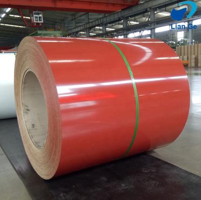 中国 Manufacturing Pipes LianGe Of Hot Dip Color Coated Galvanized Prepainted Galvanized Steel Coil 販売のため