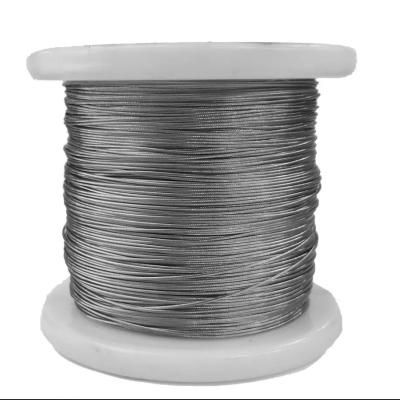 China Liange 409 Stainless Steel Tensile Wire Rope 410 430 434 444 Cable 1mm 1.5mm 3mm 7*7 7*19 Wire for sale