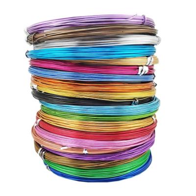 China Hot Selling 1mm 2mm Colorful Aluminum Wire 1.5mm Purple 3mm Open Aluminum Wire Customer Requirements for sale