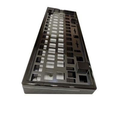 China OEM Aluminum CNC Keyboard Case Anodized Mechanical Aluminum Service CNC Machining Parts for sale