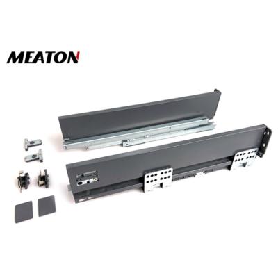 China Meaton Modern Factory Push-Open Slim Box With Timing Linkage Drawer Slim Box Slim Tandem Box for sale