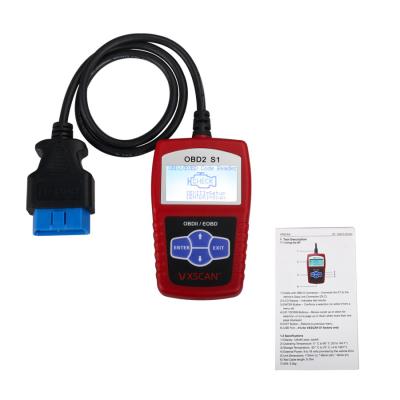 China Car VXSCAN S1 EOBD OBDII Code Reader DIY With Multi Languages for sale