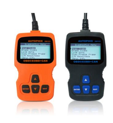 Chine Le moteur d'Autophix Obdmate OM123 EOBD peut bleu ou orange de lecteur de code OBD2 à vendre