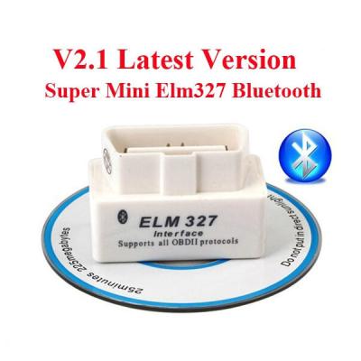 中国 車のための V2.1 OBD2 ELM327 インターフェイス ブルートゥース の診断コードの走査器 販売のため