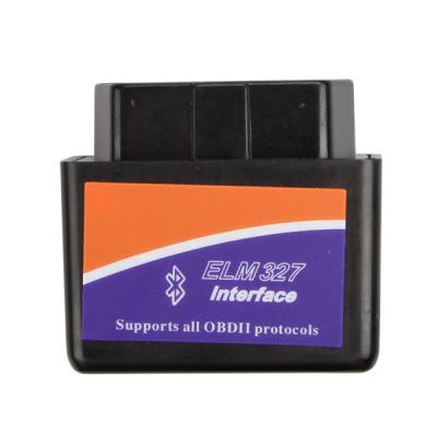 China ELM327 Interface Bluetooth ELM327 Code Reader OBD2 Scan Tool For Android V2.1 for sale