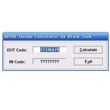 China AD100/T300/SBB/MVP Incode Outcode Calculator For Honda / Acura / Toyota for sale