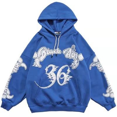 China OEM Anti-shrink Custom Service High Quality Heavy Silk Lined Mens Hoodie for sale