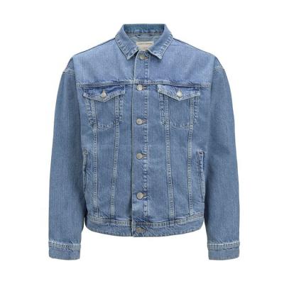 China OEM Anti - Shrink Custom Service Plus Size Mens Denim Jackets Boys Coats&Outwears for sale