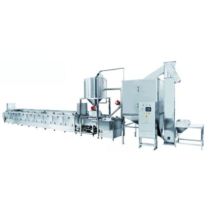 China XYCF-450Z Large Capacity 450kg Commercial Rice Steamer / Steam Supply Rice Cooking Line Instant Rice Processing Line For Restaurant for sale