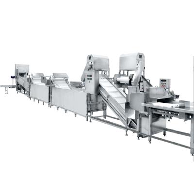 China Overseas High Quality Hot Sale XYXC-C11 Food Grade Stainless Steel Fruit Vegetable Wash Cutting Processing Line Pre-processing Restaurant Kitchen Machine for sale