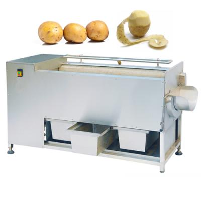 China XYGJ-300 commercial supplying industrial electric automatic potato washing machine/cassava vegetable peeler for sale