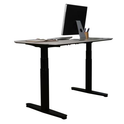 China Ergonomic Desks Bestever Desk Sit-Rack Ergonomic Frame with Double Electric Motors 3 Stage Driving and Height Adjustable Function for sale