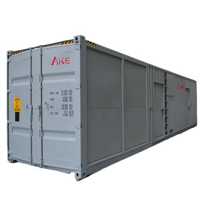 China Contenedor industrial generador de diesel Conjunto de contenedores al aire libre Genset para hotel en venta